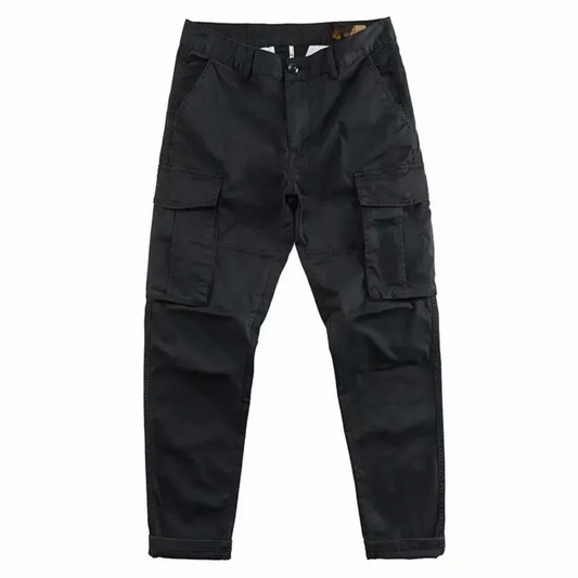 Comfortable Straight Leg Cargo Pants for Men - VogeLuxe