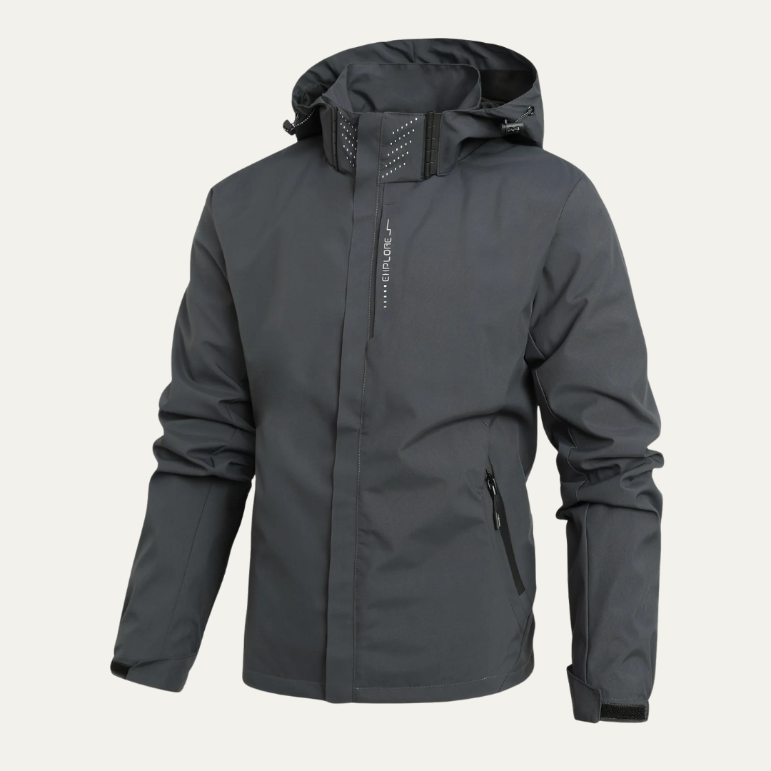 VogeLuxe | Men’s Waterproof Hooded Outdoor Jacket