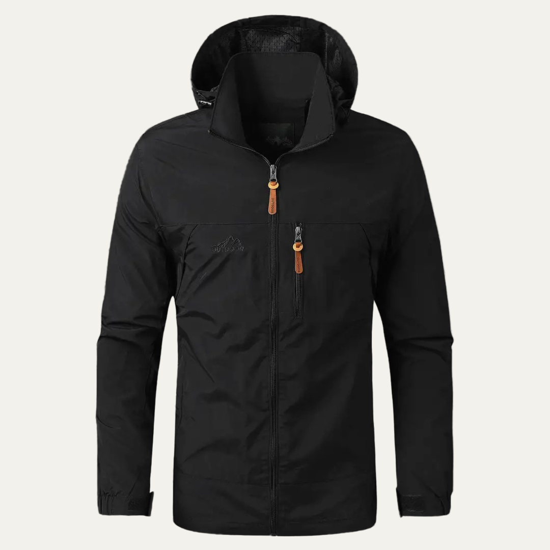 VogeLuxe | Men’s Outdoor Hooded Waterproof Jacket