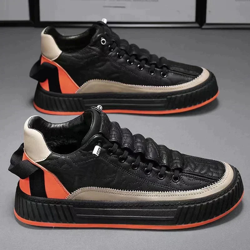 Men's Classic Padded Sneakers - Comfortable Daily Wear