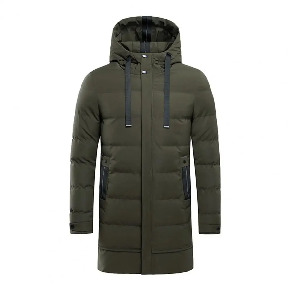 Warm Waterproof Parka Coat for Men with Hood