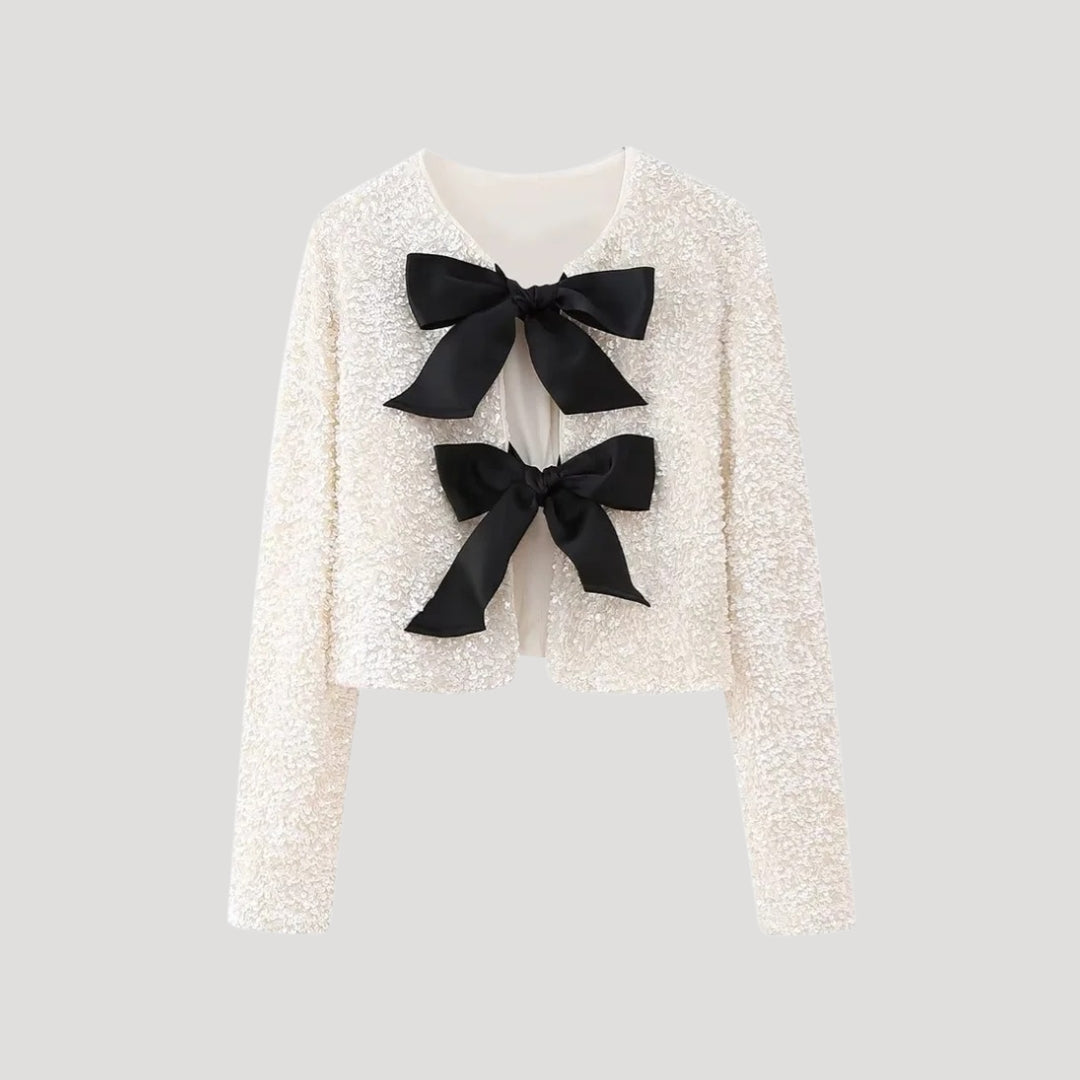 Ladies' Glamorous Sequin Cardigan - Fashion Party Wear - VogeLuxe