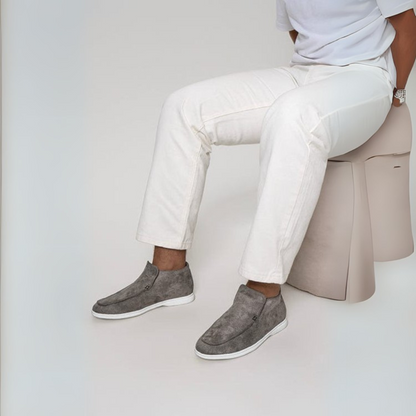 VogeLuxe | Men’s Suede Chukka Moccasin Boots