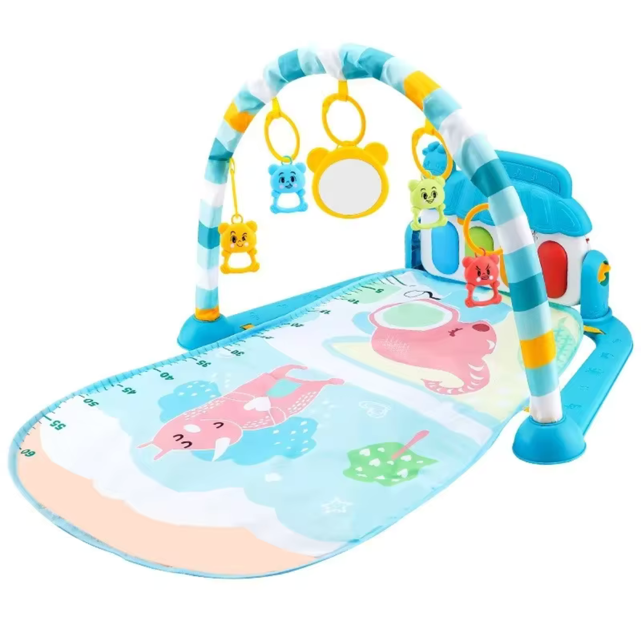 Fun Baby Playmat with Music and Toys - VogeLuxe