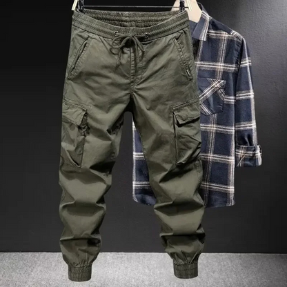 Relaxed Fit Mens Casual Cargo Pants