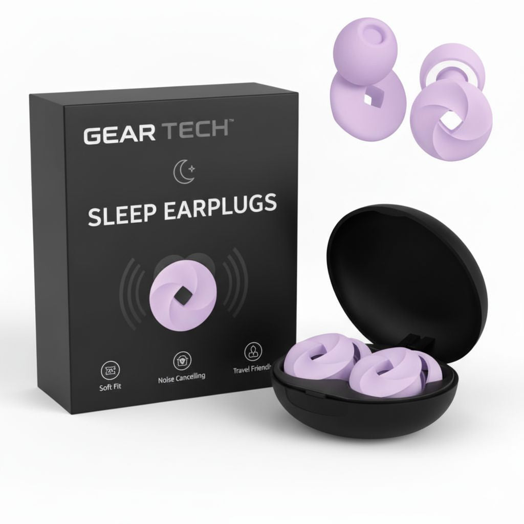 Soft Sleep Earplugs with 33 dB Noise Blocker