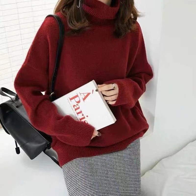 Soft Women's Cozy Winter Knit Sweater