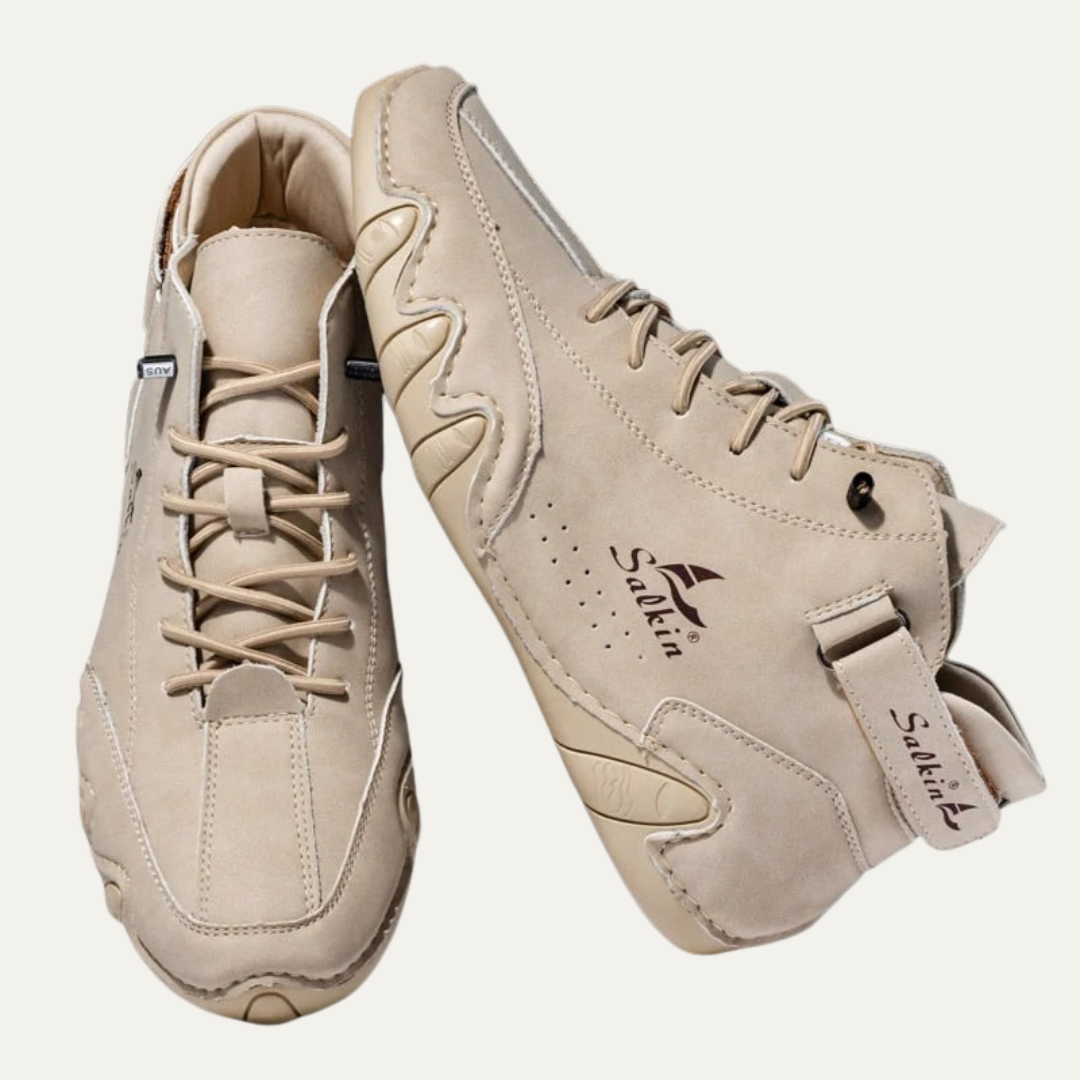 VogeLuxe | Men’s Sculpted High Top Athletic Sneakers