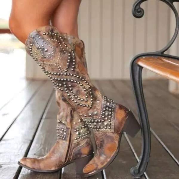 Trendy Ankle Boots - Faux Leather - Buckle Detail