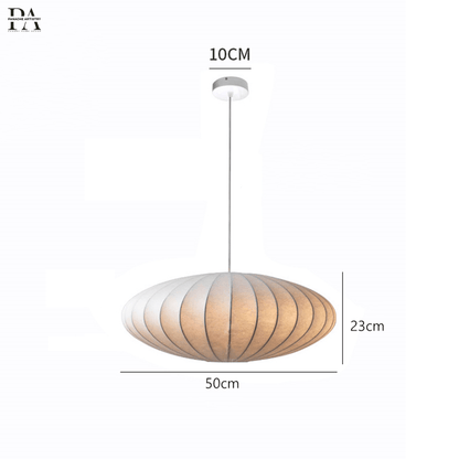 Calming Glass Drop Pendant Light