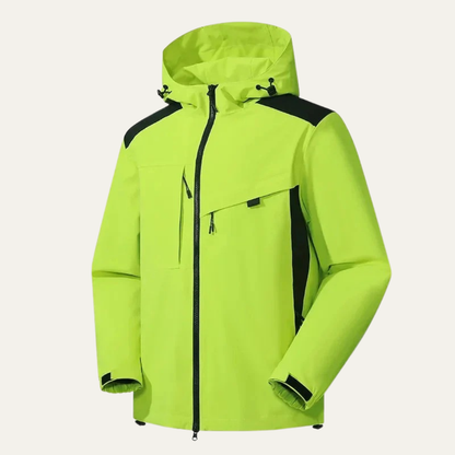 VogeLuxe | Men’s Technical Waterproof Hardshell Jacket