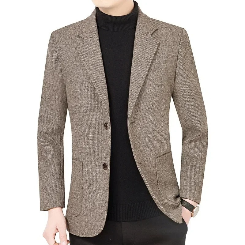 Stylish Men's Velvet Slim Fit Jacket