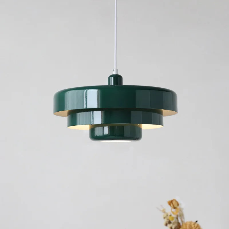 Modern Adjustable Pendant Light With Metal Shade