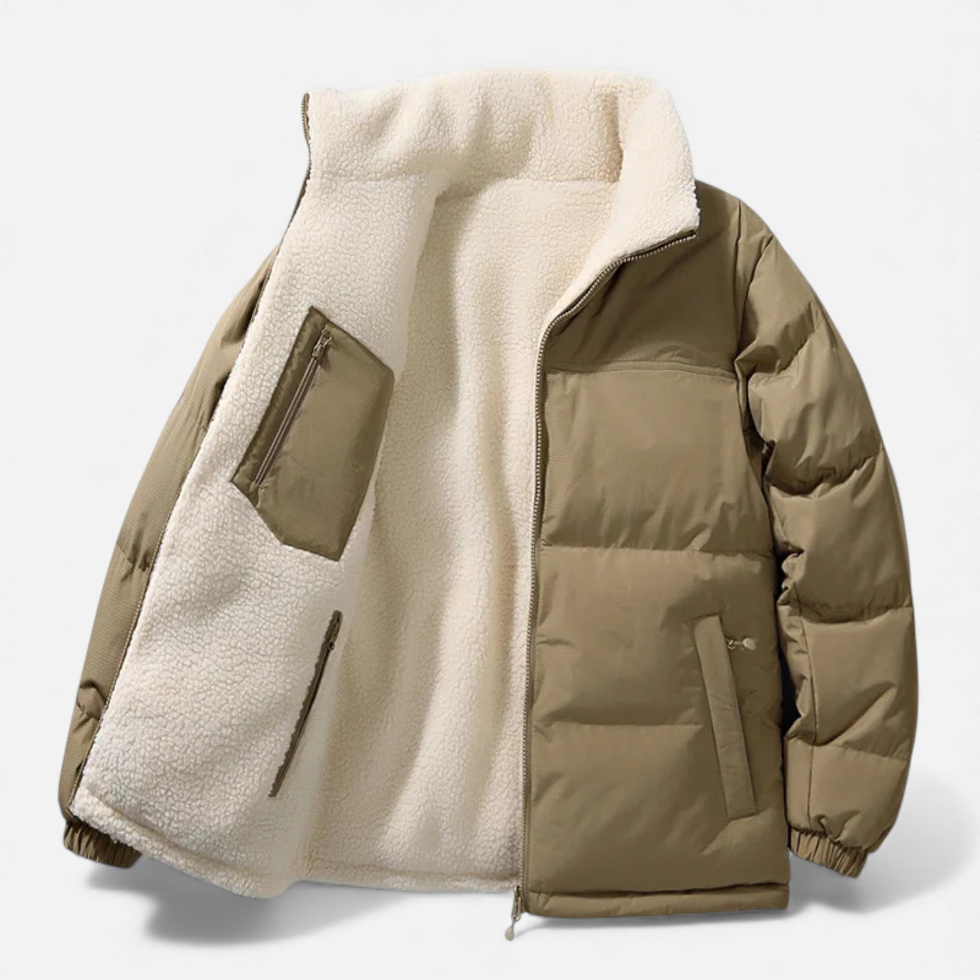 Warm Men's Thick Padded Down Jacket - VogeLuxe