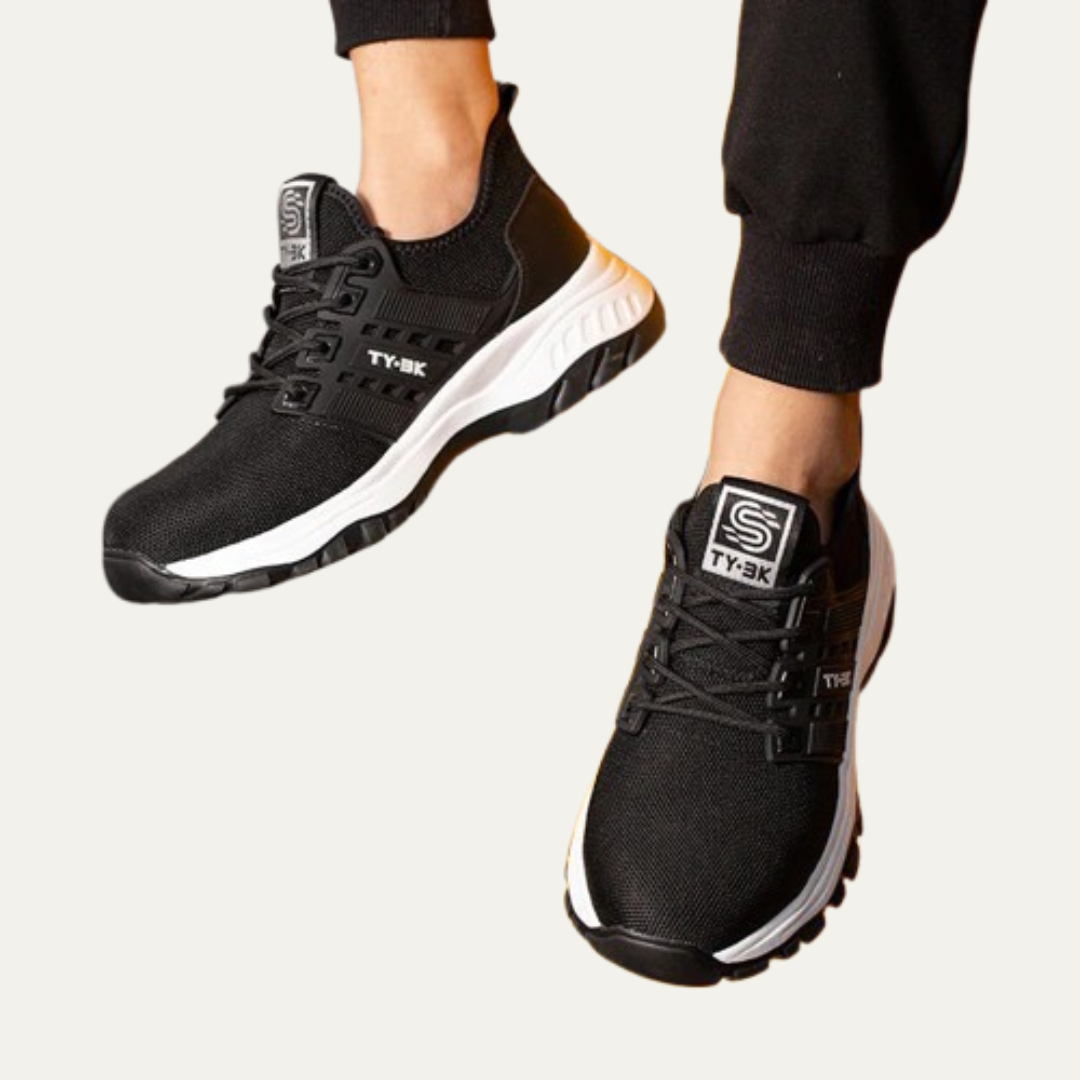 VogeLuxe | Women’s Athletic Safety Sneakers with Breathable Mesh Support