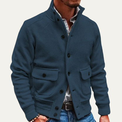 VogeLuxe | Men’s Knitted Cardigan Jacket