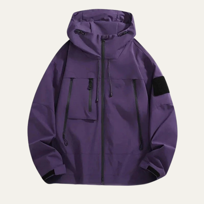 VogeLuxe | Men’s Technical Waterproof Zip Jacket