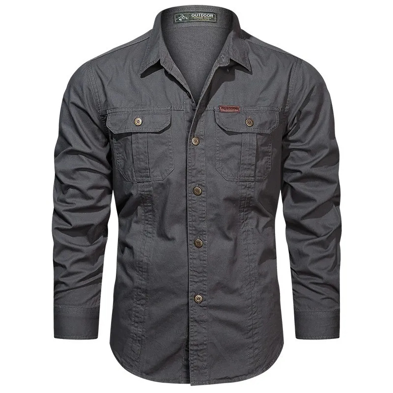 Classic Casual Button Down Shirt for Men