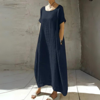 Elegant Casual Floor Length Maxi Dress