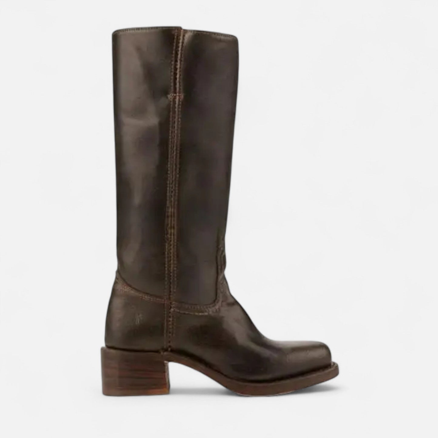 Shiny Riding Knee High Boots for Women