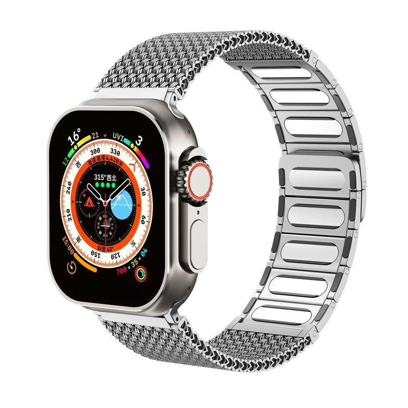 Stylish Braided Metal Band For Apple Watch