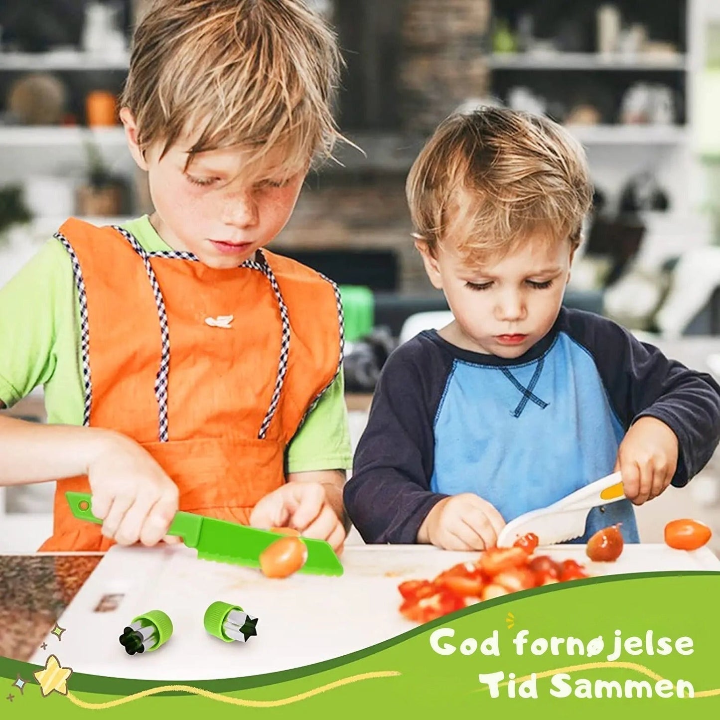 Child Friendly Kitchen Play Set for Kids Starter Kit - VogeLuxe