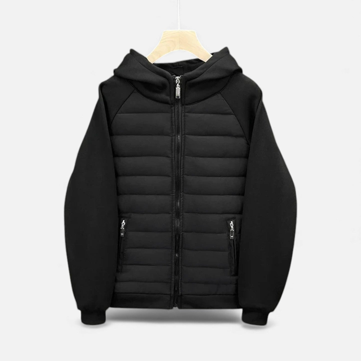 Men's Insulated Puffer Jacket - Warm, Cozy, and Versatile - VogeLuxe