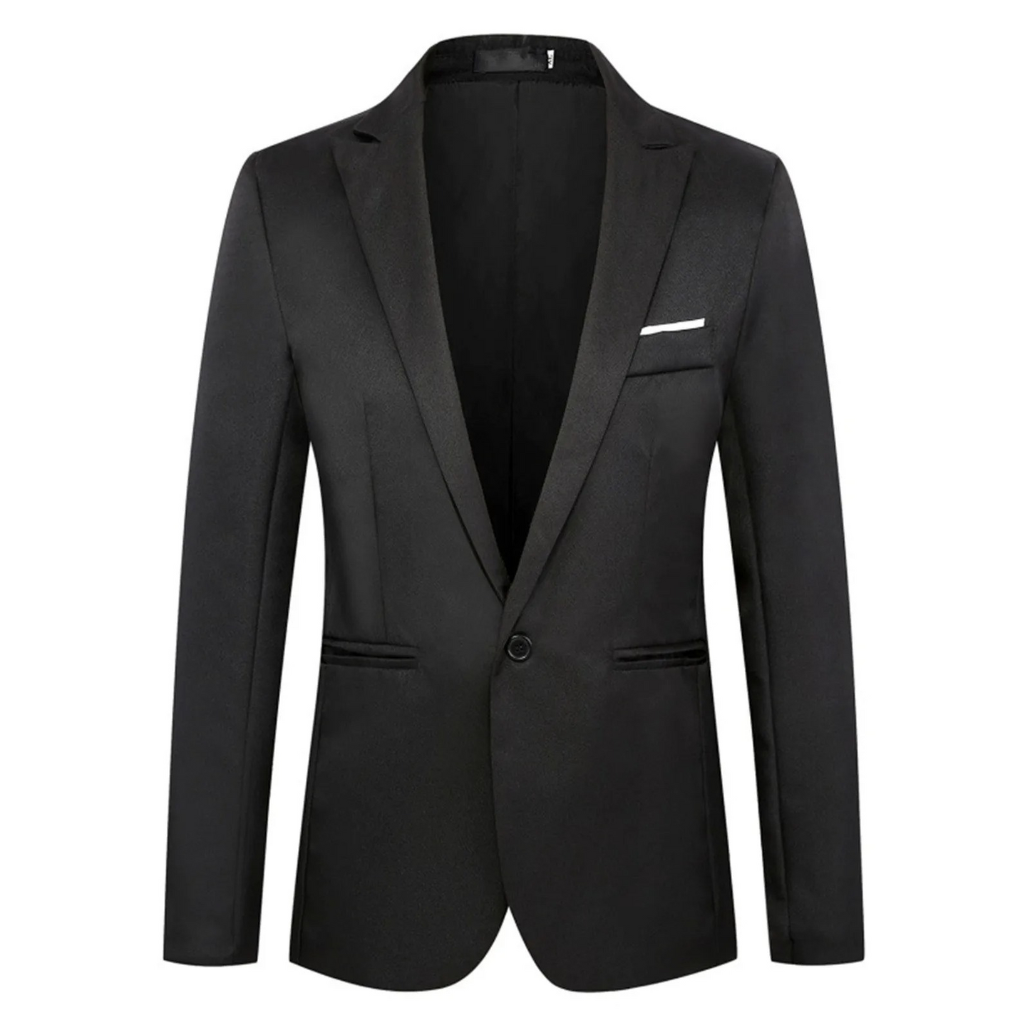 Men's Classic Fit One Button Blazer