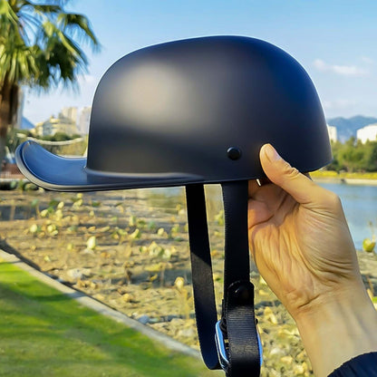 Classic Motorcycle Baseball Cap Helmet Comfort Fit
