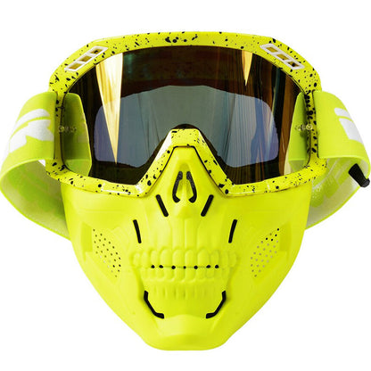 Tough Motorcycle Goggles with Shatterproof Lenses