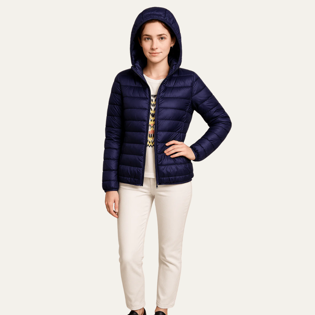 VogeLuxe | Women’s Lightweight Quilted Puffer Jacket
