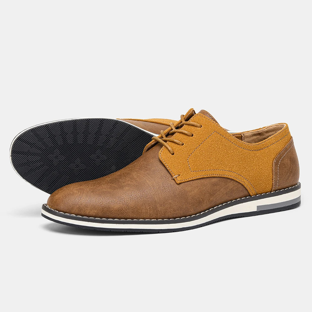 Men's Breathable Casual Shoes with Flexible Outsole
