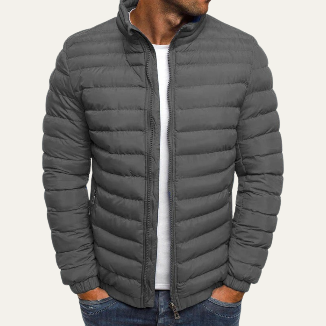 VogeLuxe | Men’s Stylish Lightweight Quilted Puffer Jacket