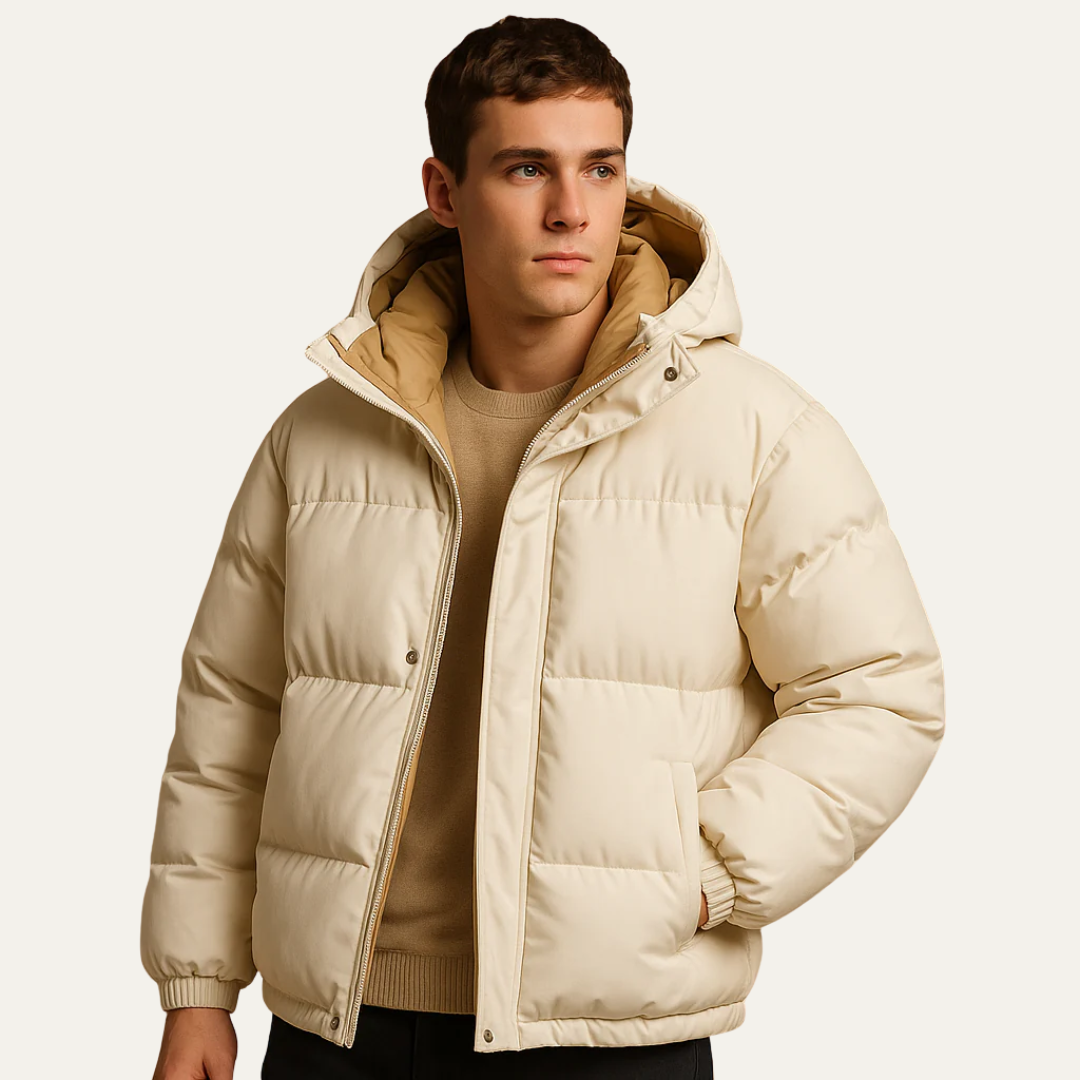 VogeLuxe | Men’s Quilted Puffer Down Jacket