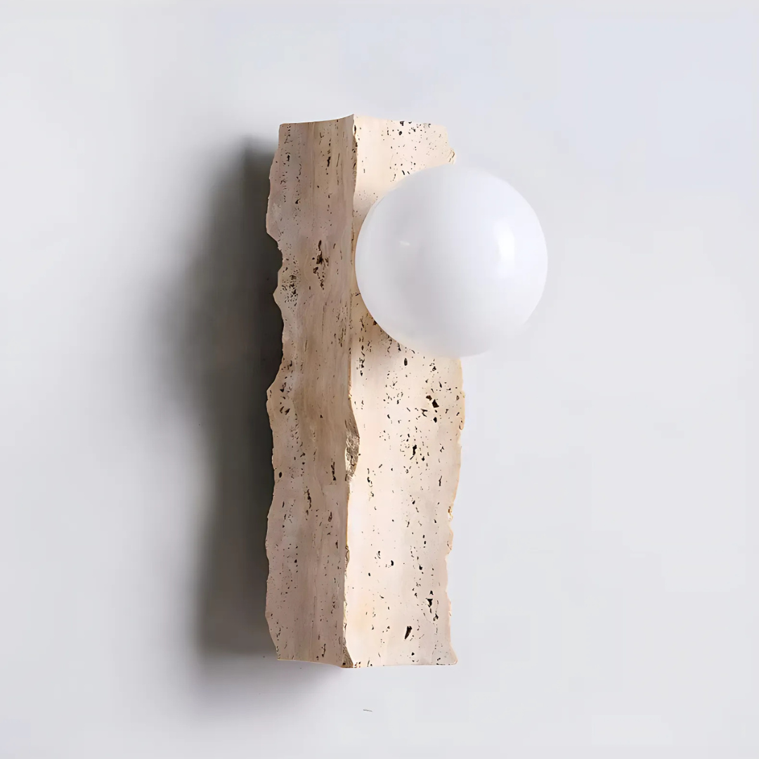 Natural Rock Wall Light Unique G9 LED Sconce