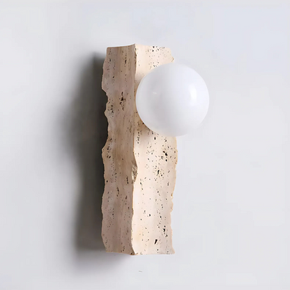 Natural Rock Wall Light Unique G9 LED Sconce