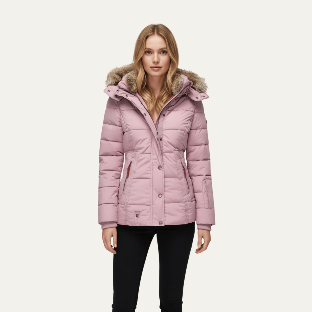 VogeLuxe | Women’s Luxe Faux Fur Puffer Jacket