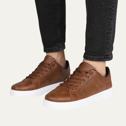 VogeLuxe | Men’s Chunky Sole Low-Top Sneakers
