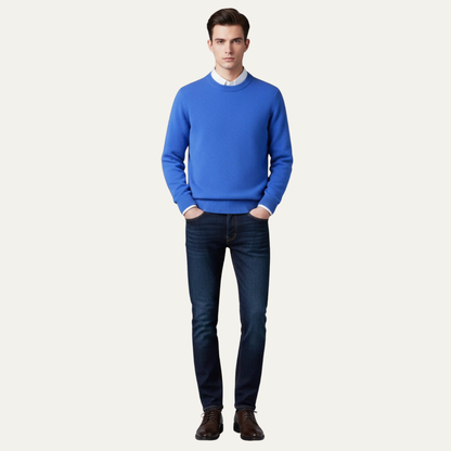 VogeLuxe | Men’s Fine Knit V Neck Cardigan
