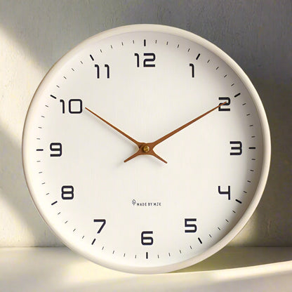 Simple Wooden Wall Clock For Home And Office