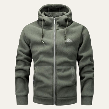VogeLuxe | Men’s Mountain Fleece Zip Hoodie