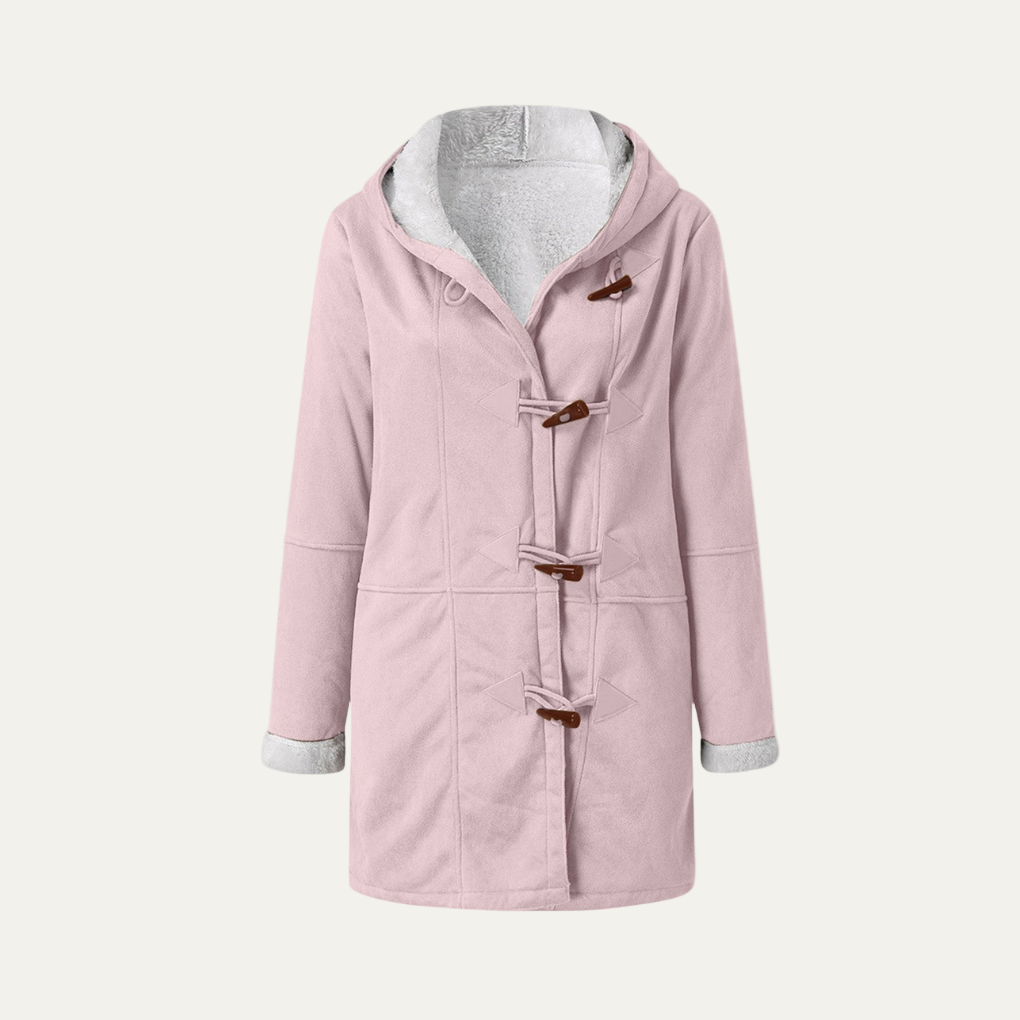 VogeLuxe | Women’s Warm Furry Lapel Button Jacket