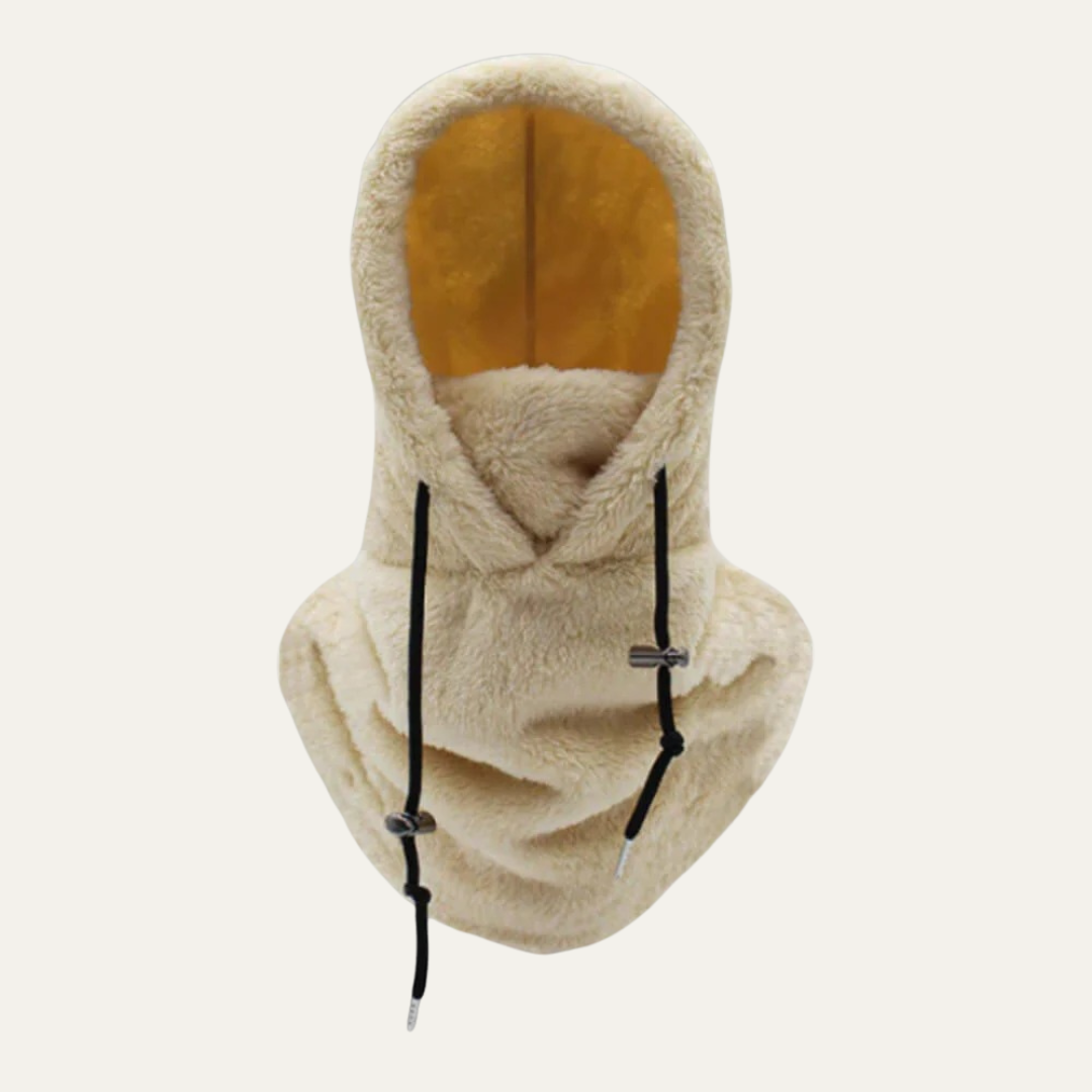 VogeLuxe | Unisex Plush Fleece Lined Hooded Neck Warmer Mask
