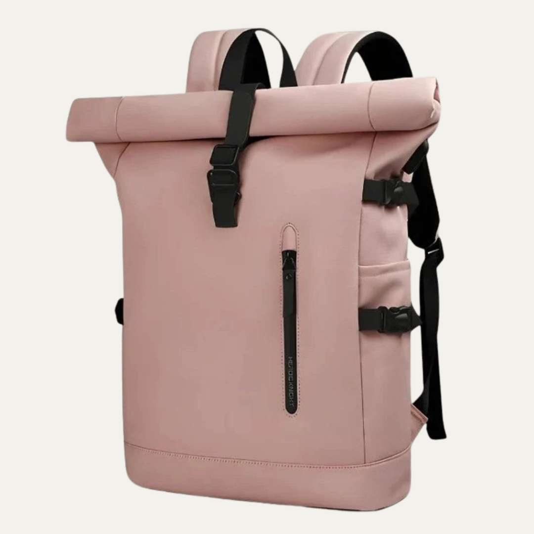 VogeLuxe | Men’s Minimalist Roll Top Urban Backpack