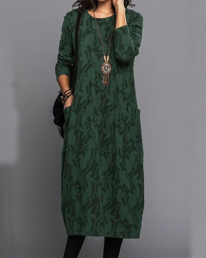 Casual Knee Length Women's Dress - VogeLuxe