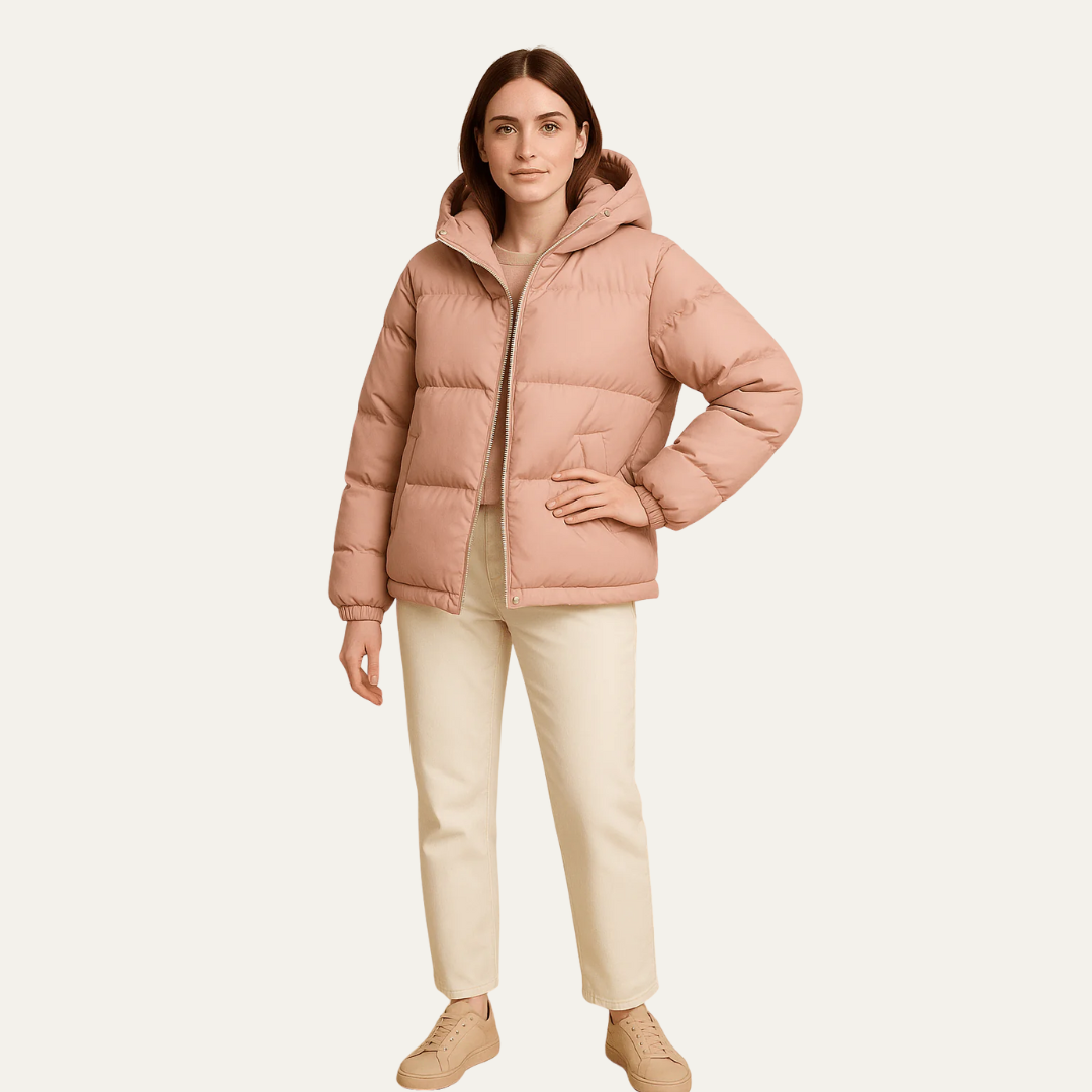 VogeLuxe | Women’s Casual Oversized Puffer Jacket