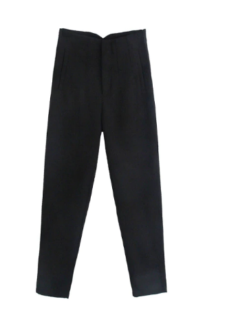 Classic Fit Women's High Waist Suit Pants