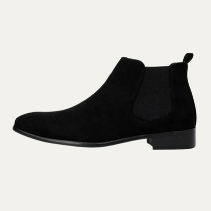VogeLuxe | Men’s Low Profile Suede Chelsea Boots