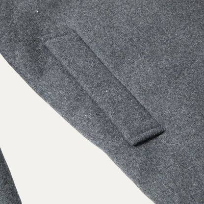 VogeLuxe | Men’s Sherpa-Lined Button Coat