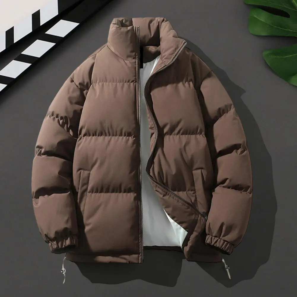 Men's Slim Waterproof Puffer Coat - BritishElegance